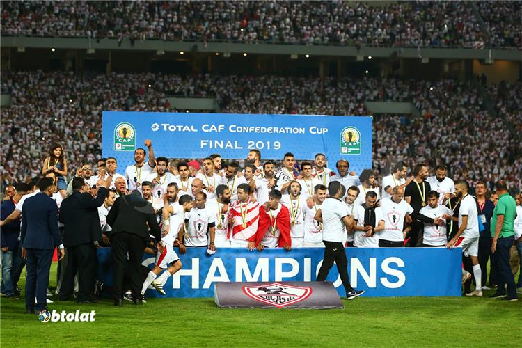 صور تتويج الزمالك بالكونفدرالية صور تتويج الزمالك بالكونفدرالية