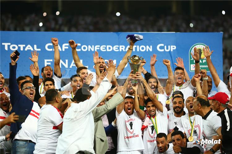 صور تتويج الزمالك بالكونفدرالية صور تتويج الزمالك بالكونفدرالية