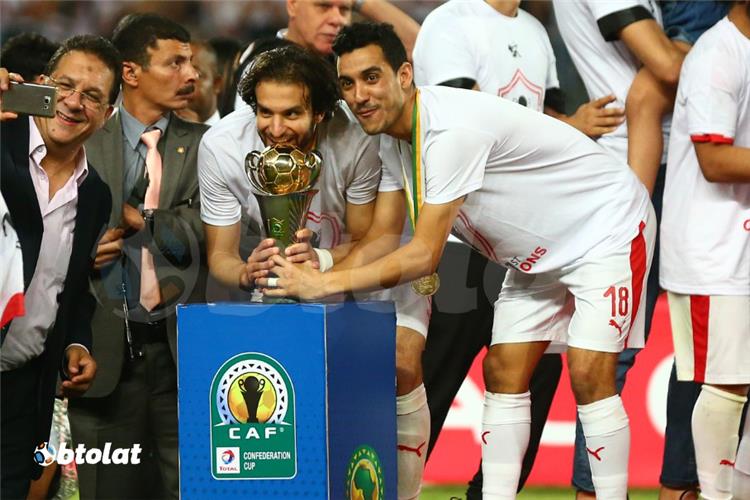 صور تتويج الزمالك بالكونفدرالية صور تتويج الزمالك بالكونفدرالية